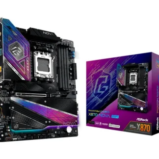 Placa ASRock X870 NOVA AM5 Wi-Fi 7 DDR5 HDMI RJ45 Bluetooth 5.4