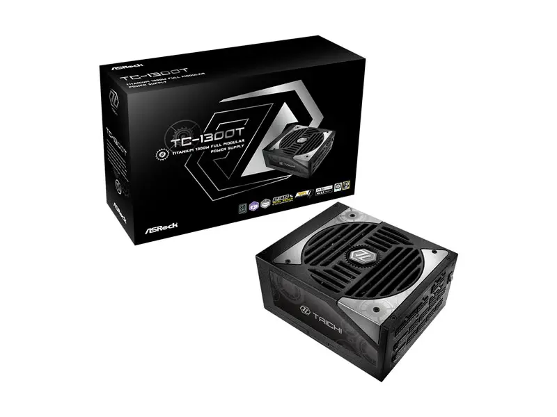Fuente ASRock TC-1300T 1300W ATX 80 Plus Titanium