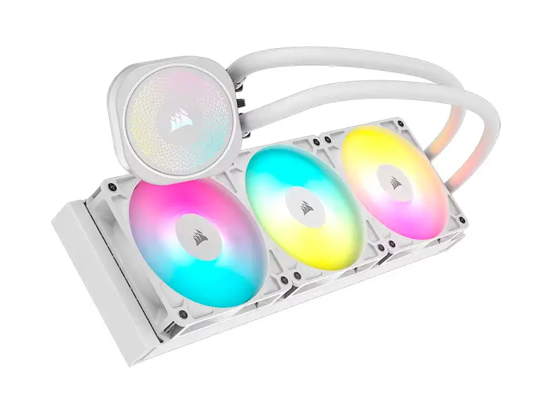 Cooler Case Corsair NAUTILUS 360 RS ARGB Airflow 120mm 3 en 1 White - Imagen 2