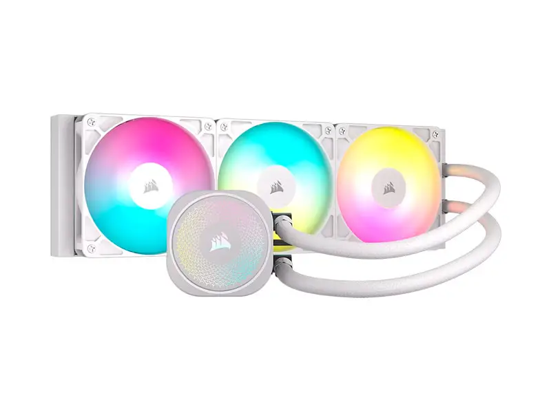 Cooler Case Corsair NAUTILUS 360 RS ARGB Airflow 120mm 3 en 1 White