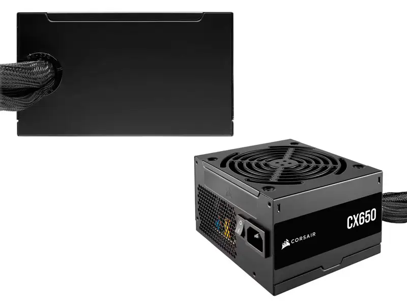 Fuente Corsair CX650 650W 80 Plus Bronze ATX Fan 120mm Black - Imagen 3