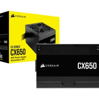 Fuente Corsair CX650 650W 80 Plus Bronze ATX Fan 120mm Black