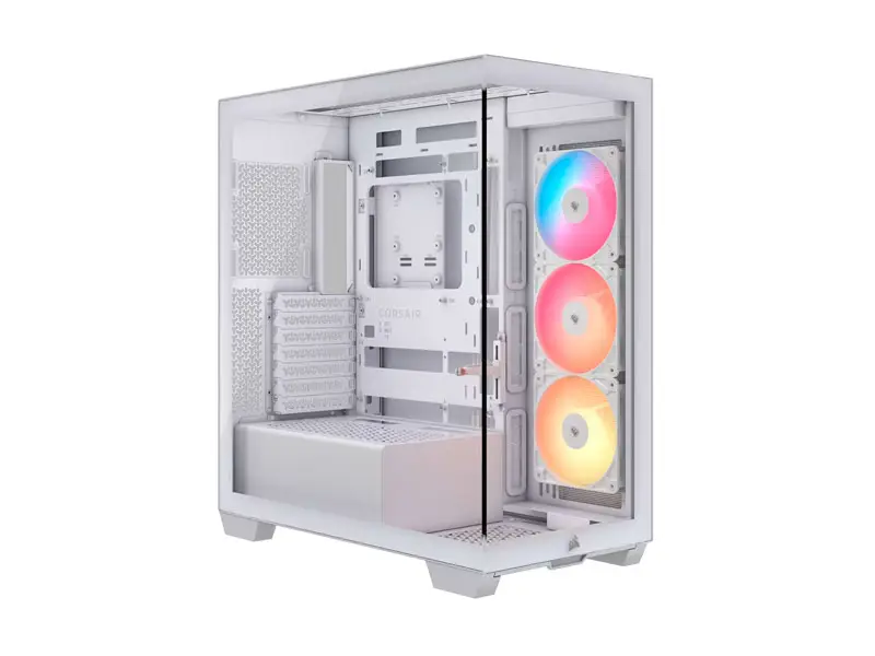 Case Corsair AXT 3500X RSR ARGB Mid-Tower Vidrio Templado White