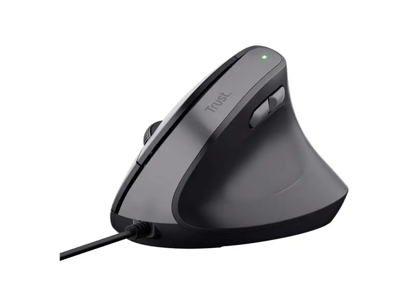 Mouse Trust BAYO II Ergonómico USB Black - Imagen 2