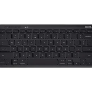 Teclado Trust LYRA Compacto Wireless Black