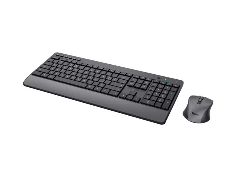 Teclado + Mouse Trust TREZO Wireless Black - Imagen 3