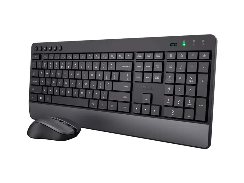 Teclado + Mouse Trust TREZO Wireless Black - Imagen 2