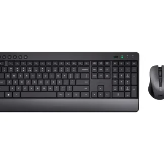 Teclado + Mouse Trust TREZO Wireless Black