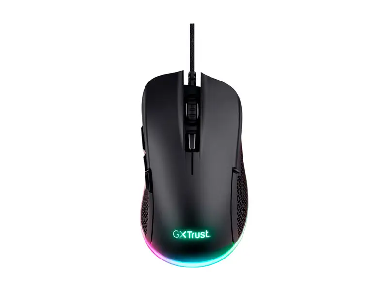 Mouse Gamer Trust YBAR GXT 922 RGB USB Black