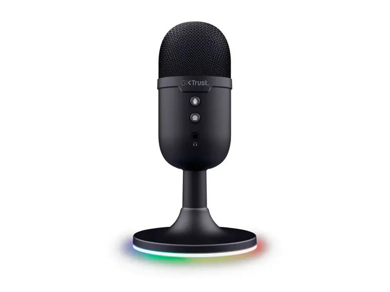 Microfono Gamer Trust YUNIX GXT 234 RGB USB Black