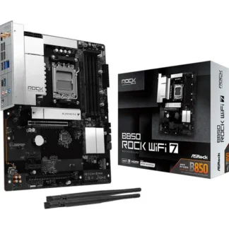 Placa ASRock B850 ROCK Wi-Fi 7 AMD Micro ATX DDR5 HDMI DP RJ-45