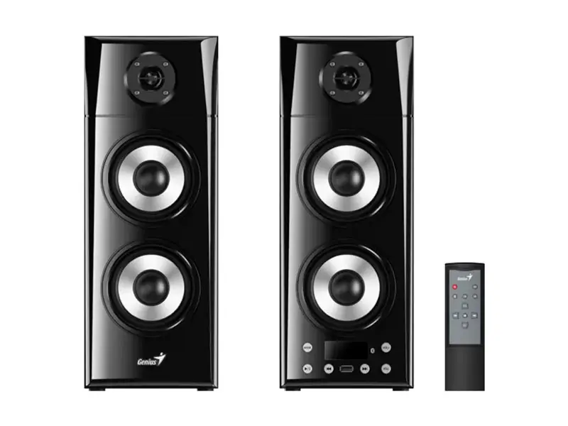 Parlante Genius SP-HF2800BT 60W USB Power Wood Black
