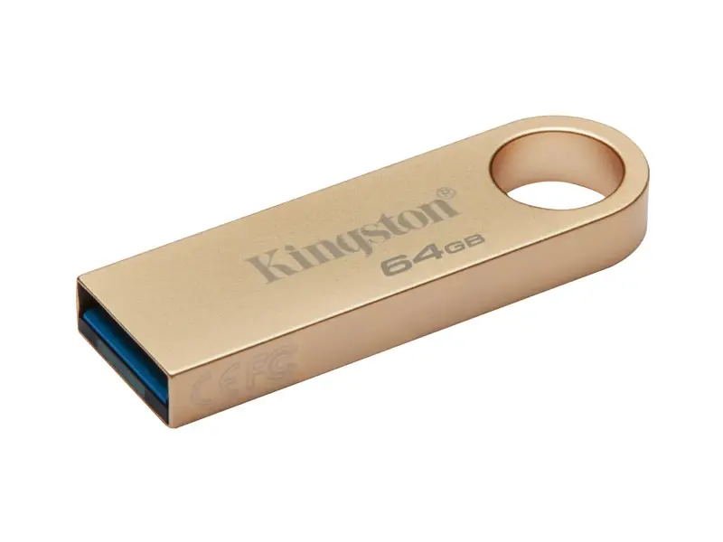 Memoria USB 3.2 512GB Kingston DataTraveler SE9 G3 (DTSE9G3/512GB) Dorado - Imagen 3