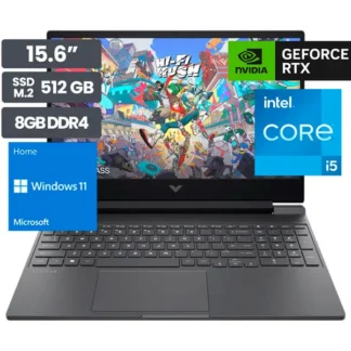 Laptop Gamer HP Victus 15-FA2018LA 15.6″ Intel Core i5-13420H 8GB SSD512GB RTX4050 6GB W11home