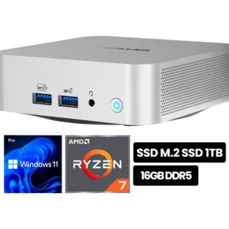 PC mini GEEKOM A8 RYZEN 7 8745HS 16GB SSD1TB W11Pro