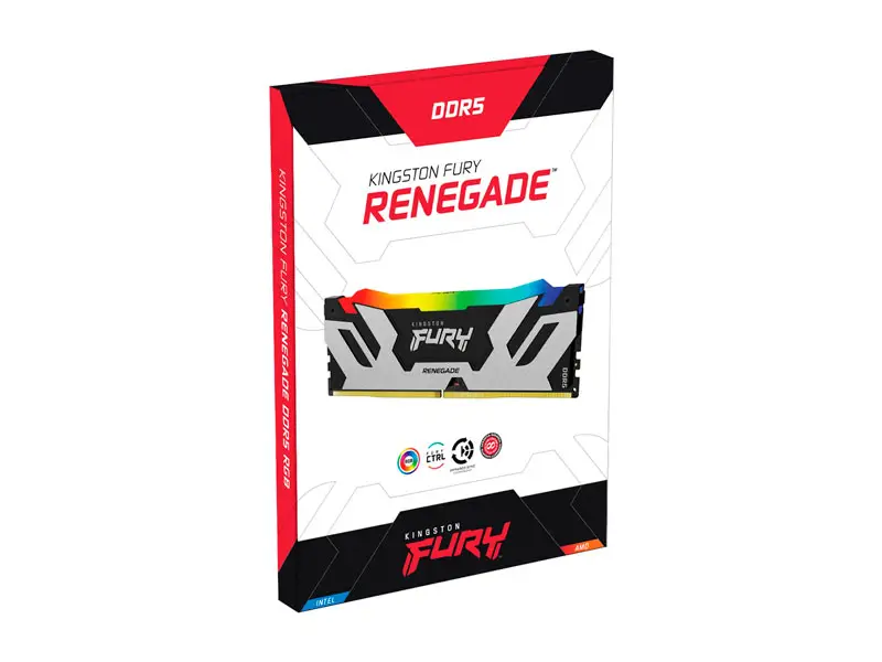 Memoria DDR5 Kingston FURY Renegade 6400MHz 16GB RGB CL32 1.4V - Imagen 3