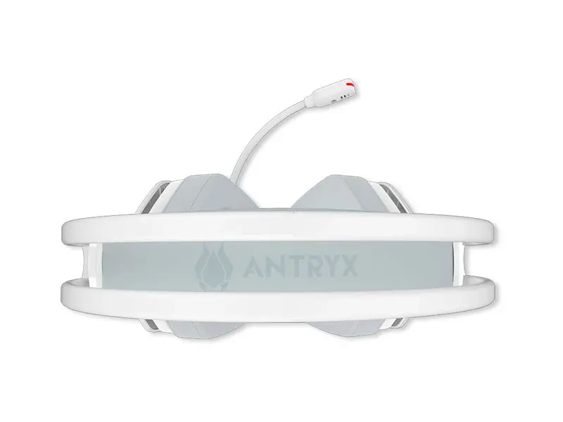 Auricular Gaming Antryx Chrome Storm Enigma 7.1 Virtual White - Imagen 3