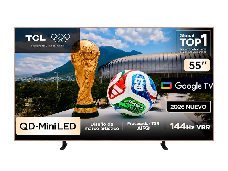 Televisor TCL SMART TV ART 55″ QD MINILED 4K UHD 55A400 PRO - Imagen 2
