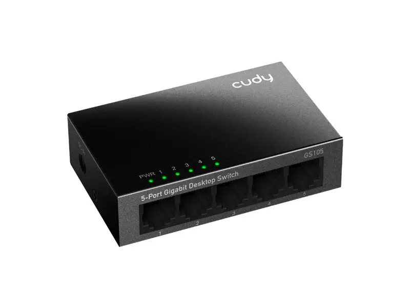 Switch CUDY GS105 5 puertos Gigabit 10/100/1000 mbps - Imagen 2