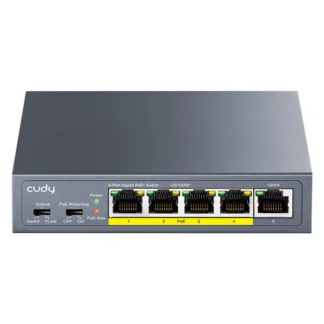 Switch CUDY GS1005P 5 puertos Gigabit POE+