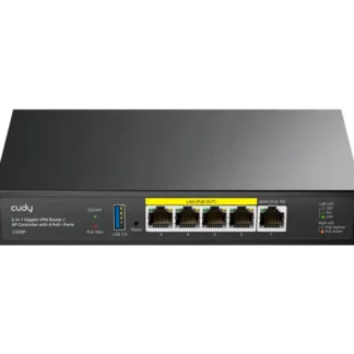 Router CUDY C200P Gigabit VPN controlador AP 4 puertos POE+