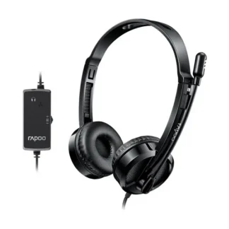 Audifono con Microfono RAPOO H120 USB Black