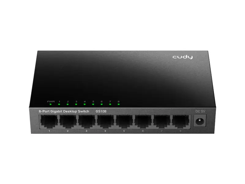 Switch CUDY GS108 8 puertos Gigabit 10/100/1000 mbps