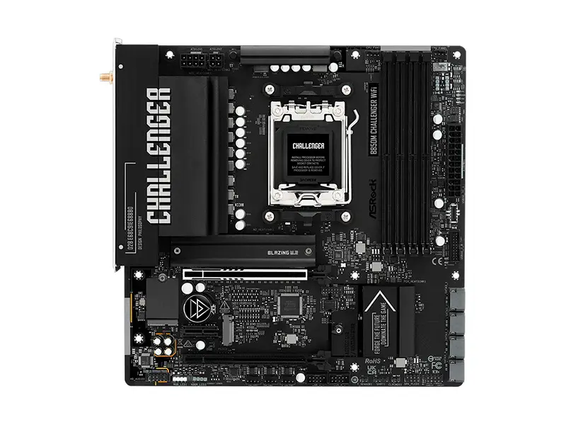 Placa ASRock B850M Challenger AMD Micro ATX DDR5 HDMI - Imagen 2