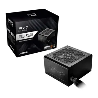 Fuente ASRock PRO-850B 850W Power supply 80 Plus Bronze Black