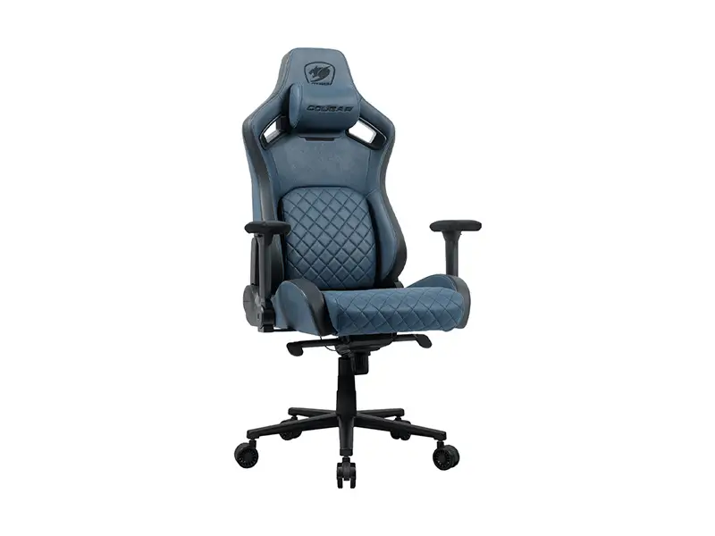 Silla Gaming Cougar Defensor S Navy Blue F - Imagen 2