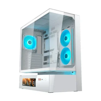 Case Cougar CFV235 Vision Mid-Tower Vidrio Templado White
