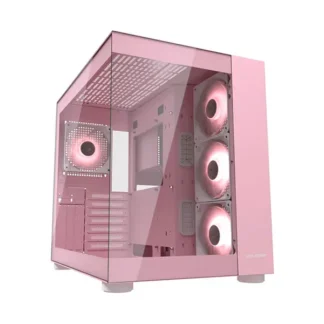 Case Cougar FV150 RGB Mid-Tower Vidrio Templado Pink