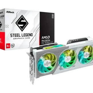 Tarjeta Grafica ASRock RADEON RX 9060 XT 8GB Steel Legend OC GDDR6 PCI-E 5.0