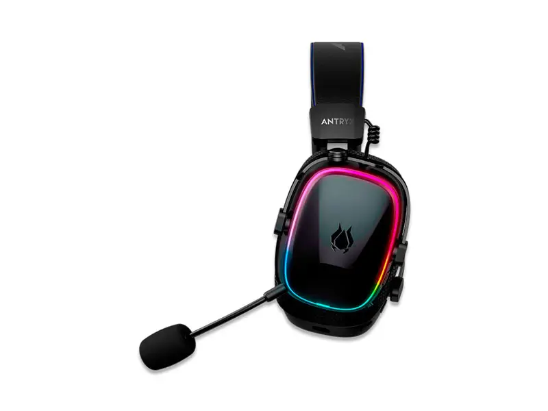 Auricular Gaming Antryx Apolo 500 EVO 7.1 Bluetooth Black - Imagen 3
