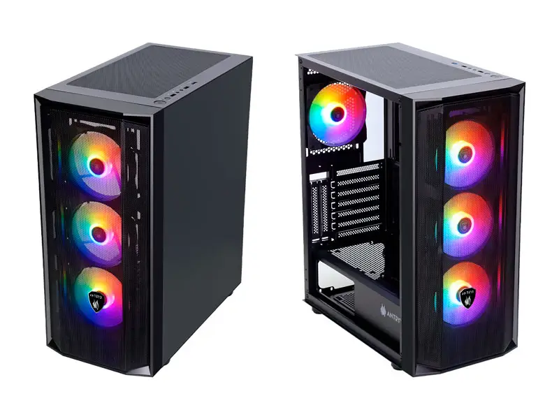 Case Antryx RX-270 ARGB FAN X4 Vidrio Templado Black - Imagen 2