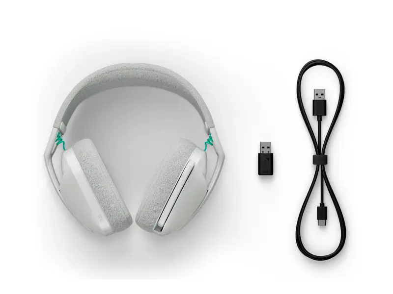 Auricular Gaming Logitech G G321 22H Lightspeed BT USB-C White - Imagen 3