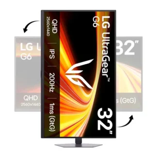 Monitor Gaming LG 32 UltraGear 32G620B-B 32″ QHD 200Hz 1ms HDMI DP