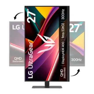 Monitor Gaming LG 27 UltraGear 27G640A-B 27″ QHD 300Hz 1ms HDMI DP