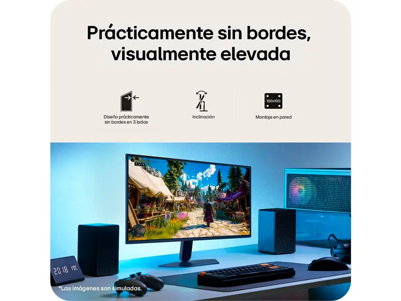 Monitor Gaming LG 27 UltraGear G5 27G523B-B 27″ FHD 200Hz 1ms HDMI DP - Imagen 2