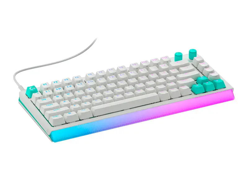 Teclados Gaming Logitech G G512 X 75 TACTILE USB WHITE - Imagen 2