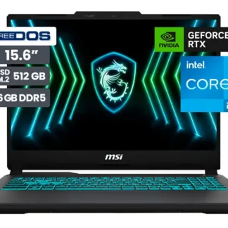 Laptop MSI Gamer Cyborg 15 A13VE Core i5-13420H 16GB SSD512GB V6GB RTX4050 15.6″ No incluye Windows