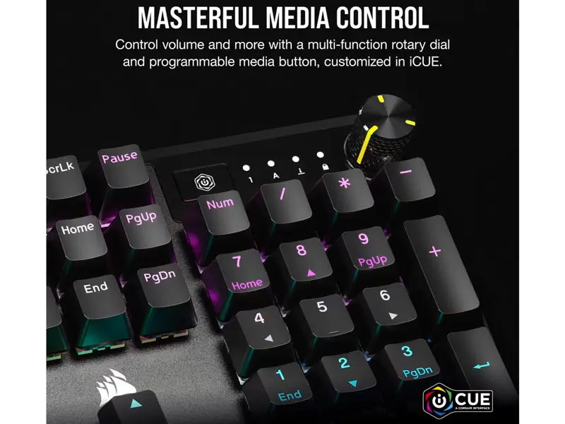 Teclado Gaming CORSAIR K70 Core RGB - Imagen 3