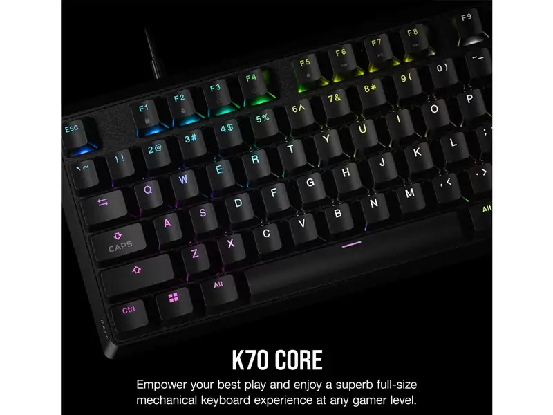 Teclado Gaming CORSAIR K70 Core RGB - Imagen 2