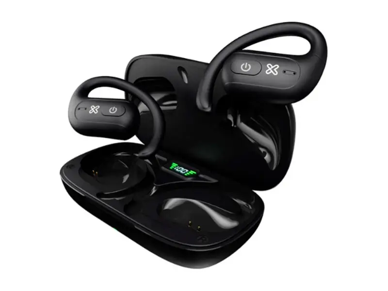 Audifono Klip Xtreme Openbuds IPX5 Bluetooth (KOE-250BK) Black
