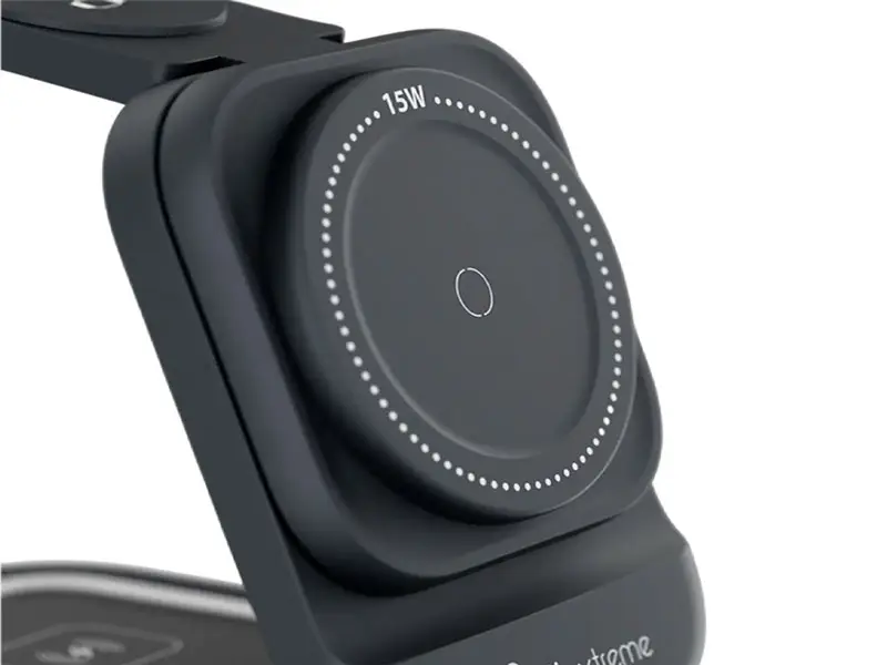 Cargador inalámbrica 3 en 1 Klip Xtreme PowerDesk Lite para mesa 15W (KDC-150) - Imagen 2