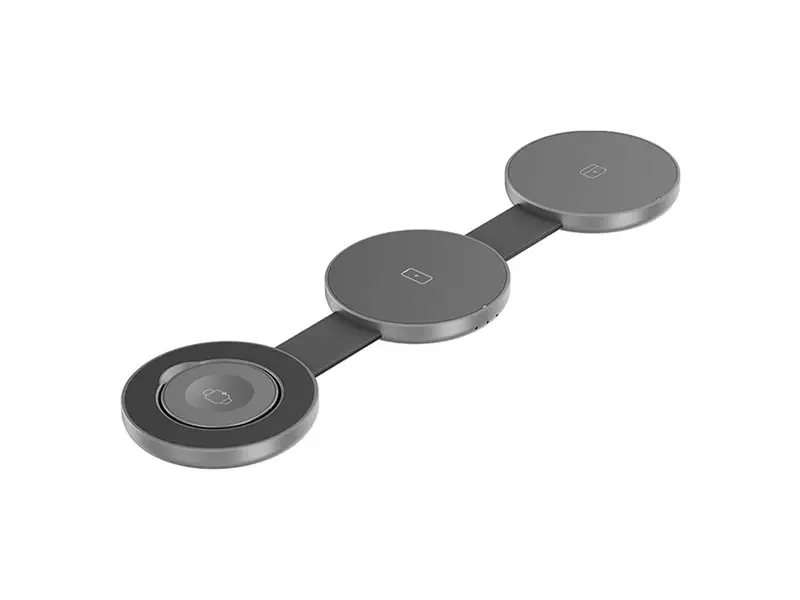 Cargador inalámbrica Klip Xtreme PowerDesk Flex para mesa 15W (KDC-250)