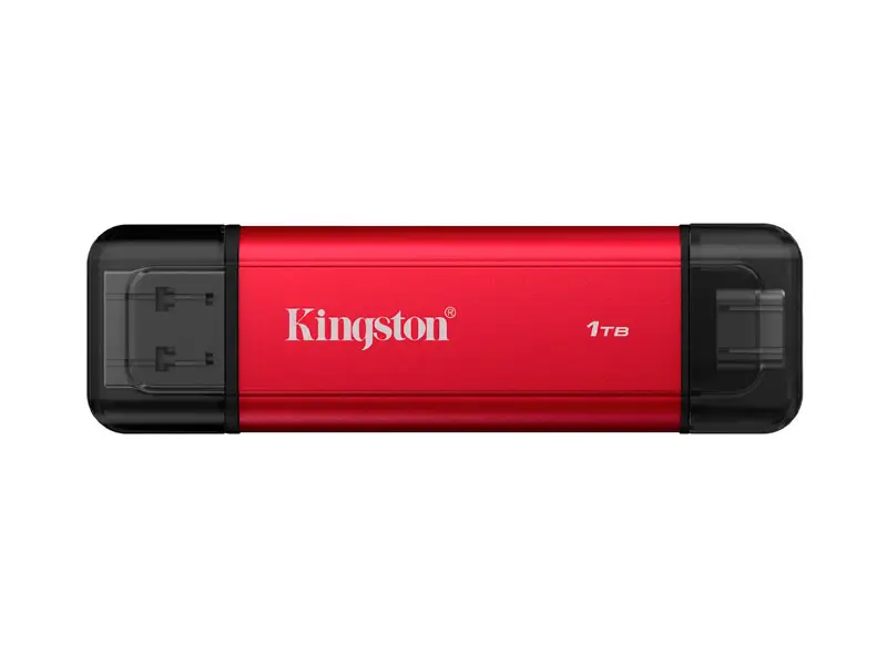 Unidad SSD Externo Kingston 1TB Dual Portable SSD USB-C USB-A Gen2