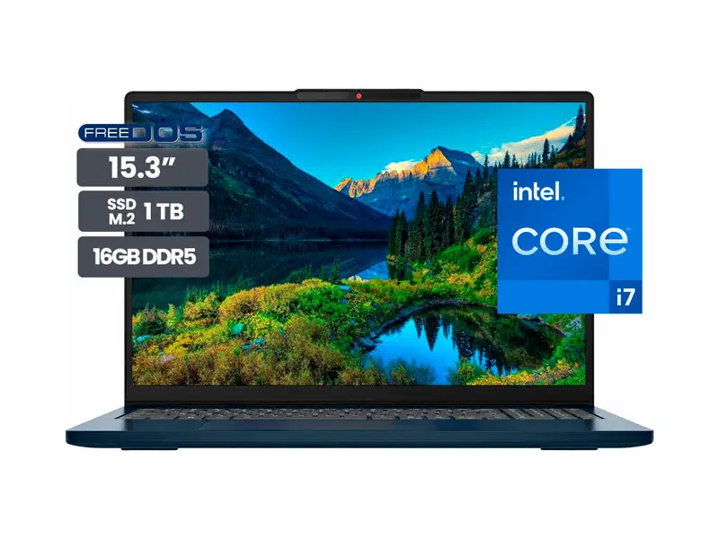 Laptop Lenovo IdeaPad Slim 3 15IRH10 15.3″ WUXGA Intel Core i7-13620H 16GB SSD1TB No incluye Windows
