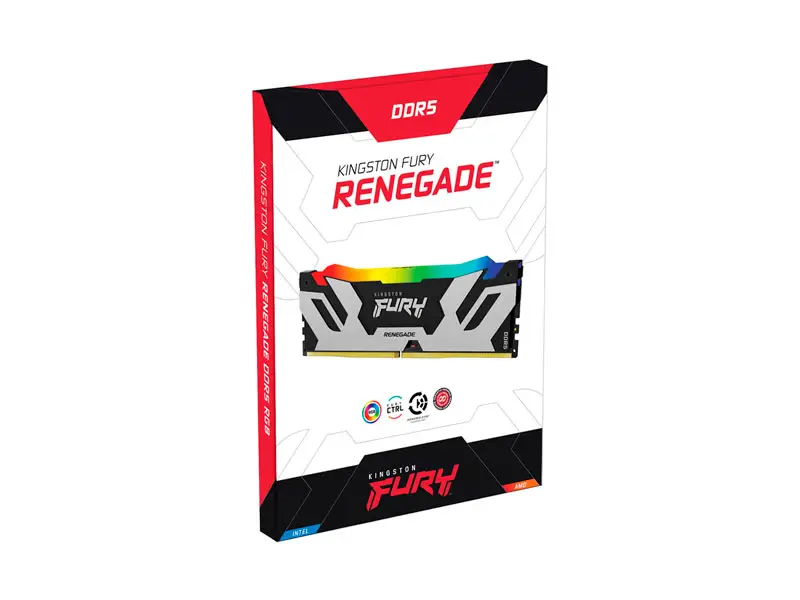 Memoria DDR5 32GB FURY Renegade 6400MHz CL32 KF564C32RSA-32 Negro - Imagen 3