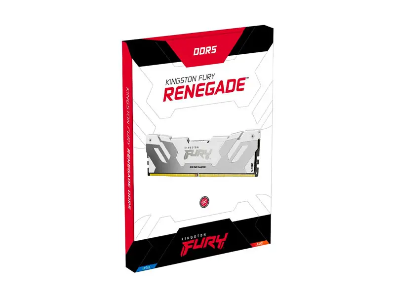 Memoria DDR5 32GB FURY Renegade 6400MHz CL32 KF564C32RWA-32 White - Imagen 2